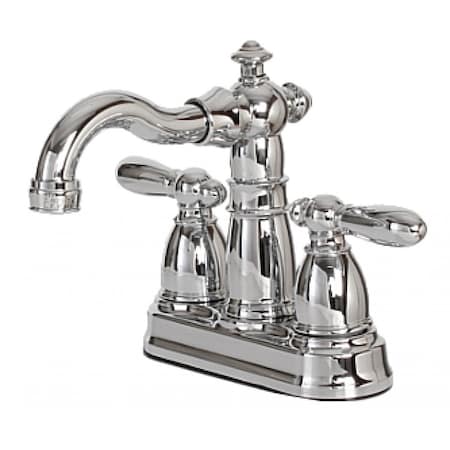 Deck Mount Brass Faucet In Chrome Color